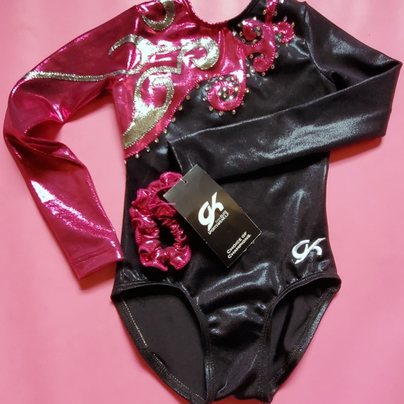 GK Elite Competition Leotard.  Size:  CS - Picture 6 of 7